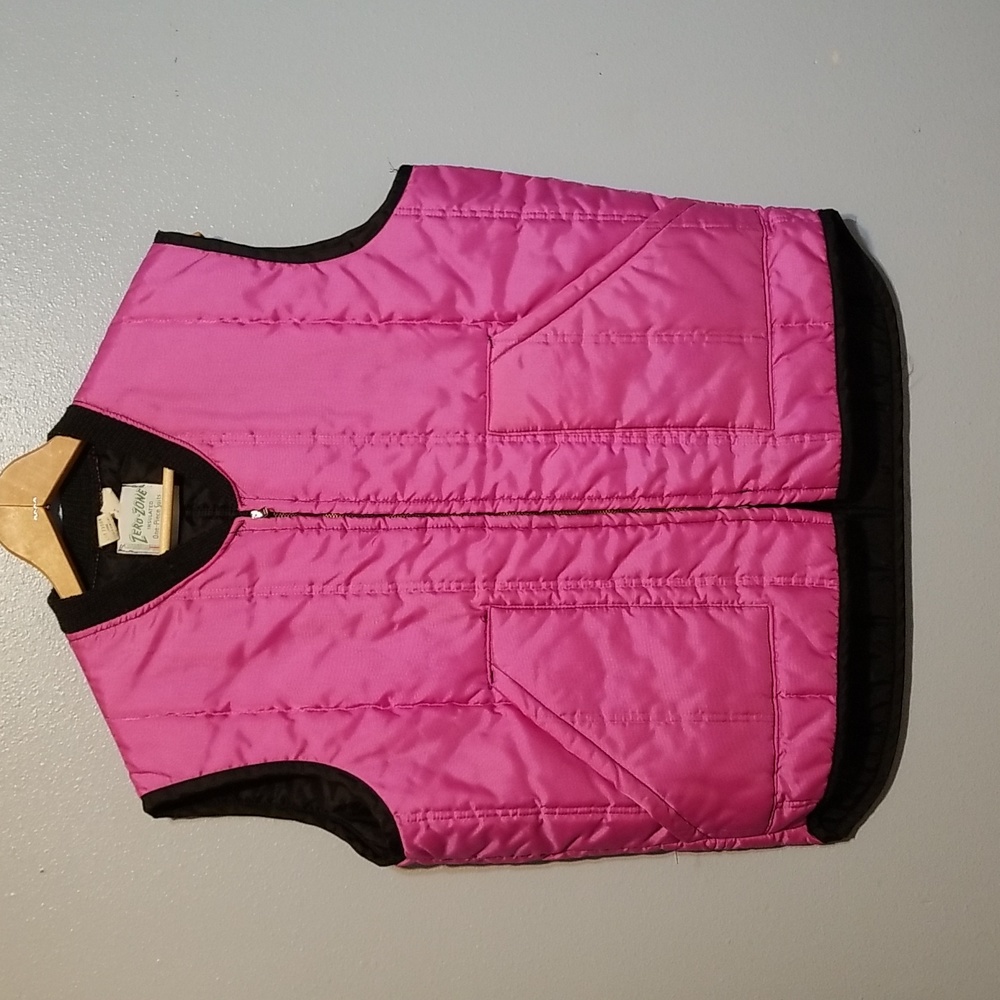 VINTAGE ZERO ZONE INSULATED ONE PEICE SUITS LIGHTER WARMER SIZE LARGE